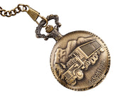 ALPINE Quartz Trucker Pocket Watch W4465